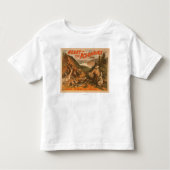 Hart van het Klondike Gold Mining Theater 2 Kinder Shirts (Voorkant)