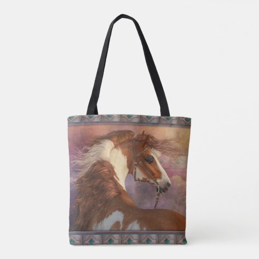 Hart van het West-Tas Draagtas (Achterkant)