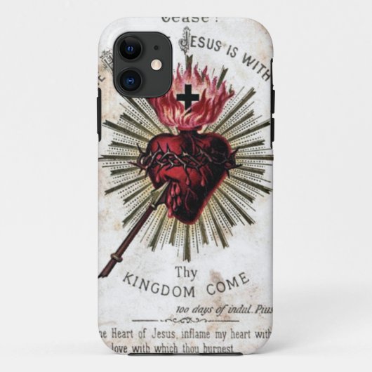 Hart van Jezus Hoesje-Mate Hoesje (Achterkant)