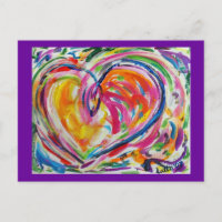 Hart van Joy Briefkaart