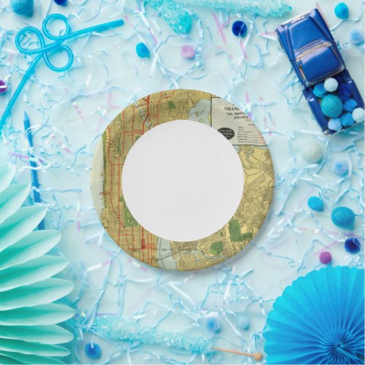 Hart van New York Papieren Bordje (Feest)