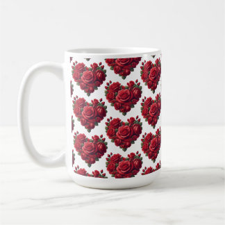 Hart van Rozen - Romantische Bloemenkunst Koffiemok