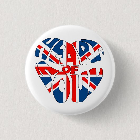 Hart van Soul Union Jack Button (Voorkant)