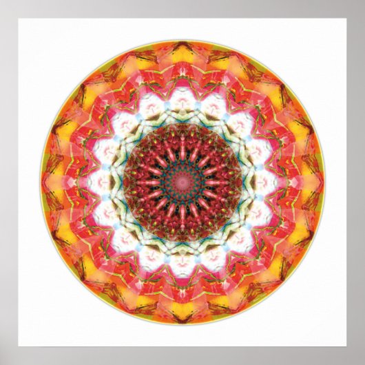 Hart van Surrender Mandala 1 Poster (Voorkant)