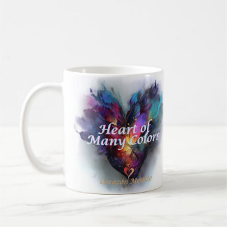 Hart van vele kleuren— Corazón Mestizo mok