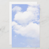 Hart van wolken Stationery Briefpapier (Voorkant / Achterkant)