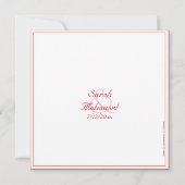 Hart vertelt islamitische bruiloft kaart (Achterkant)