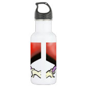 hart waterfles (Achterkant)