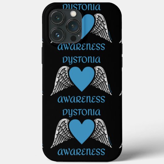 Hart/Wingen... Dystonie Case-Mate iPhone Case (Achterkant)