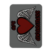 Hart/Wings...APS Magneet (Verticaal)