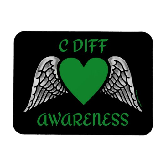 Hart/Wings...C Diff Magneet (Horizontaal)