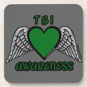 Hart/Wings...TBI Drankjes Onderzetter