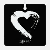 Hart XOXO Auto Ornament (Voorkant)