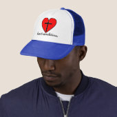 hartaandoening trucker pet (In situ)