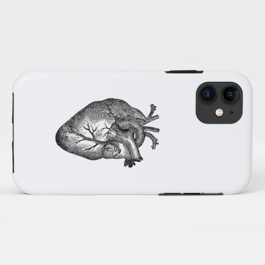  hartanatomie Case-Mate iPhone case (Achterkant (horizontaal))