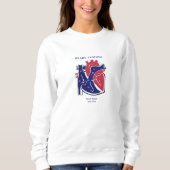 Hartanatomie Trui (Voorkant)