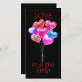 Hartballonnen zijn mijn Valentijn (Voorkant / Achterkant)