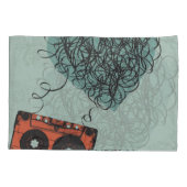 Hartband:  cassetteillustratie kussensloop (Achterkant)