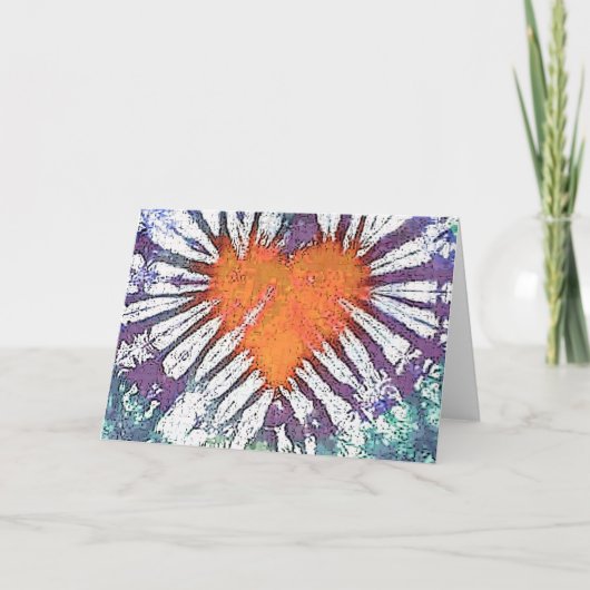 Hartbarst Feestdagen Kaart (Voorkant)