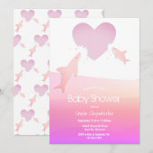 Hartbeten en roze haaien kaart (Voorkant / Achterkant)