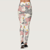 Hartbloem camouflagepatroon leggings (Achterkant)
