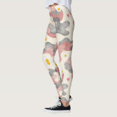 Hartbloem camouflagepatroon leggings (Links)