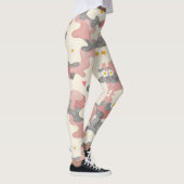 Hartbloem camouflagepatroon leggings (Rechts)