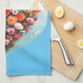 Hartbloem Theedoek (Quarter Fold)