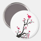 hartbloesemmagneet magneet (Voorkant / Achterkant)