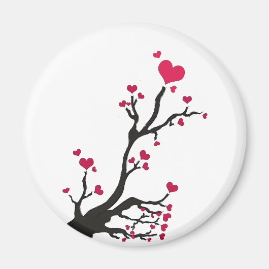 hartbloesemmagneten magneet (Voorkant)