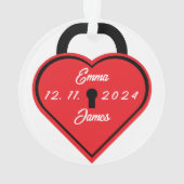 Hartblok Ornament (achterkant)