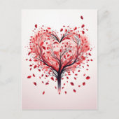 Hartboom briefkaart (Voorkant)