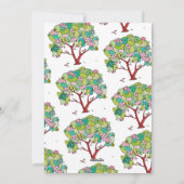 Hartboom Gelukkige Valentijnsdag Vakantietkaart Feestdagenkaart (Achterkant)