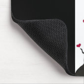 Hartboom zwart muismat (Hoek)