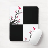 Hartboom zwart muismat (Met muis)