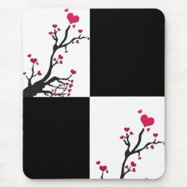 Hartboom zwart muismat