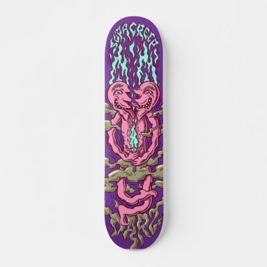 hartbreekster skateboard (Voorkant)