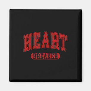 Hartbreker Grappig Happy Valentines Day Retro Mann Magneet