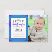 Hartbreker Kids Foto Verjaardagsfeest Bedankt (Voorkant)