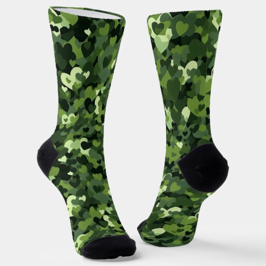 Hartcamouflage Sokken (Gebogen)