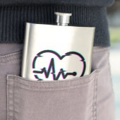 Hartcheck klassieke kolf flacon (Voorbeeld)