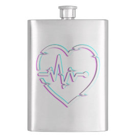 Hartcheck klassieke kolf flacon