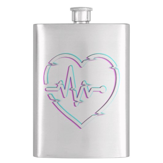 Hartcheck klassieke kolf flacon (Voorkant)