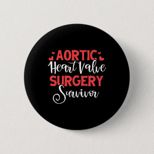 Hartchirurgie Overlevende Hartziekte Bewustzijn GI Ronde Button 5,7 Cm