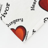 Hartchirurgie Survifeer Fleece Deken (Hoek)