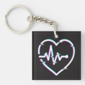 Hartcontrole acryl Sleutelhanger (Voorkant)