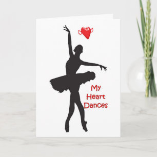 HARTDANCES/SINGS WORDEN BIRTHDAAG VOOR U GEZIEN KAART