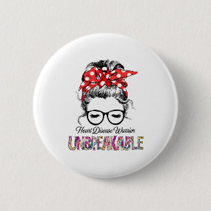 Hartedissementsbewustzijn Koolstofondersteuning Ge Ronde Button 5,7 Cm