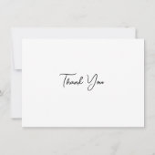 Hartelijk Bedankt | Abstracte kunstkaart Kaart (Achterkant)