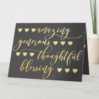 Hartelijk Bedankt! Bedankkaart